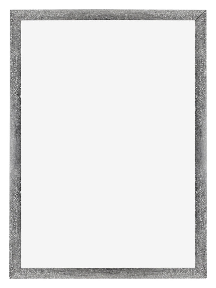 Bilderrahmen 60x84 cm MDF entspiegeltes Kunststoffglas Grau Gewischt - Bild 3