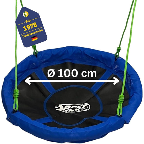 Nestschaukel Outdoor Textilene Ø 100 cm bis 150 kg höhenverstellbar