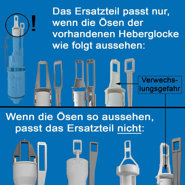 Ersatzteilset Unterputz-Spülkasten UP100 UP300 UP320 Sigma mit Füllventil - Bild 2