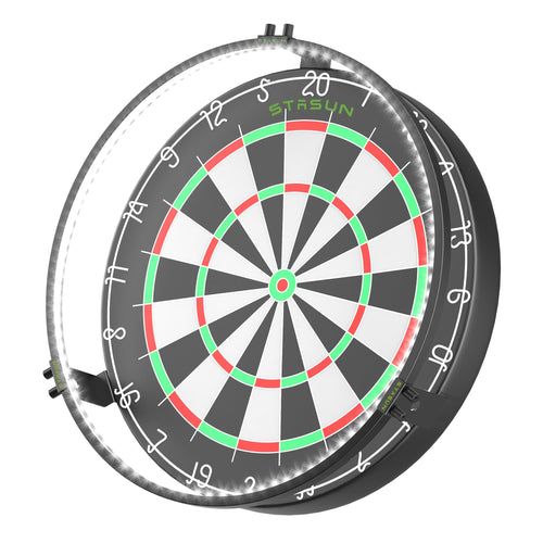 Dartscheiben-Beleuchtung LED 360° 12W 6500K dimmbar magnetisch