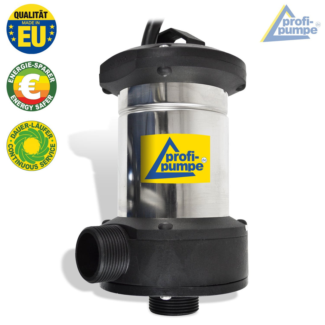 Tauchdruckpumpe 400W fuer Zisterne und Regenwassertank 7500 l/h - Bild 3