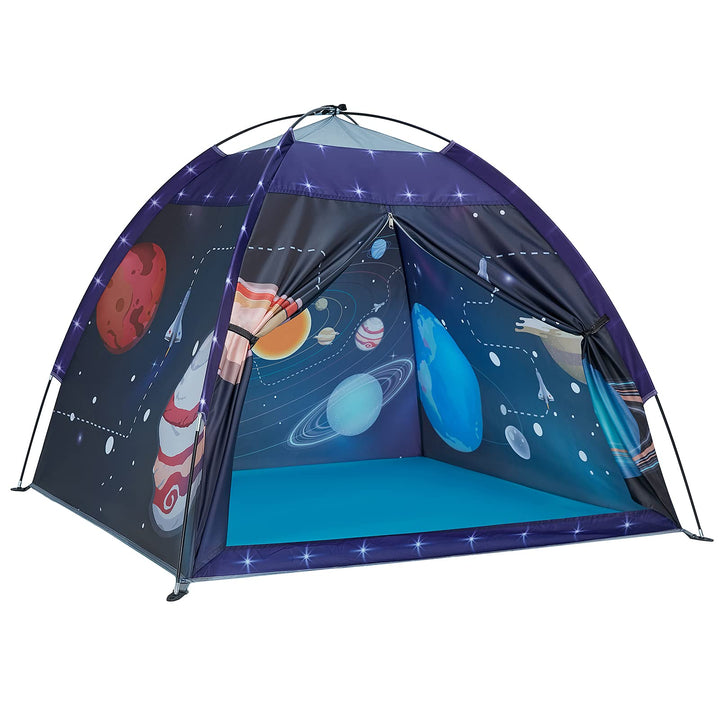 Spielzelt Kinder Weltraum Pop-up Indoor Outdoor 120x120x109 cm