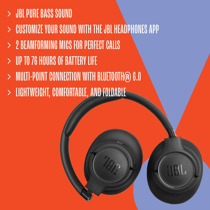 Over-Ear-Kopfhörer Bluetooth 76h Akku Multipoint beige - Bild 5