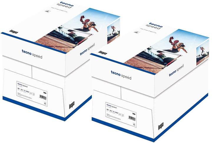 Druckerpapier A4 80 g/m² Weiss 5000 Blatt für Laser &amp; Tinte