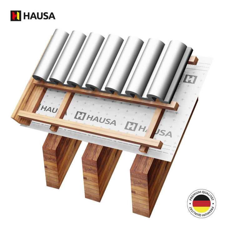 Unterspannbahn 3-lagig 100g/m² 1,5x50m mit Selbstklebestreifen - Bild 4