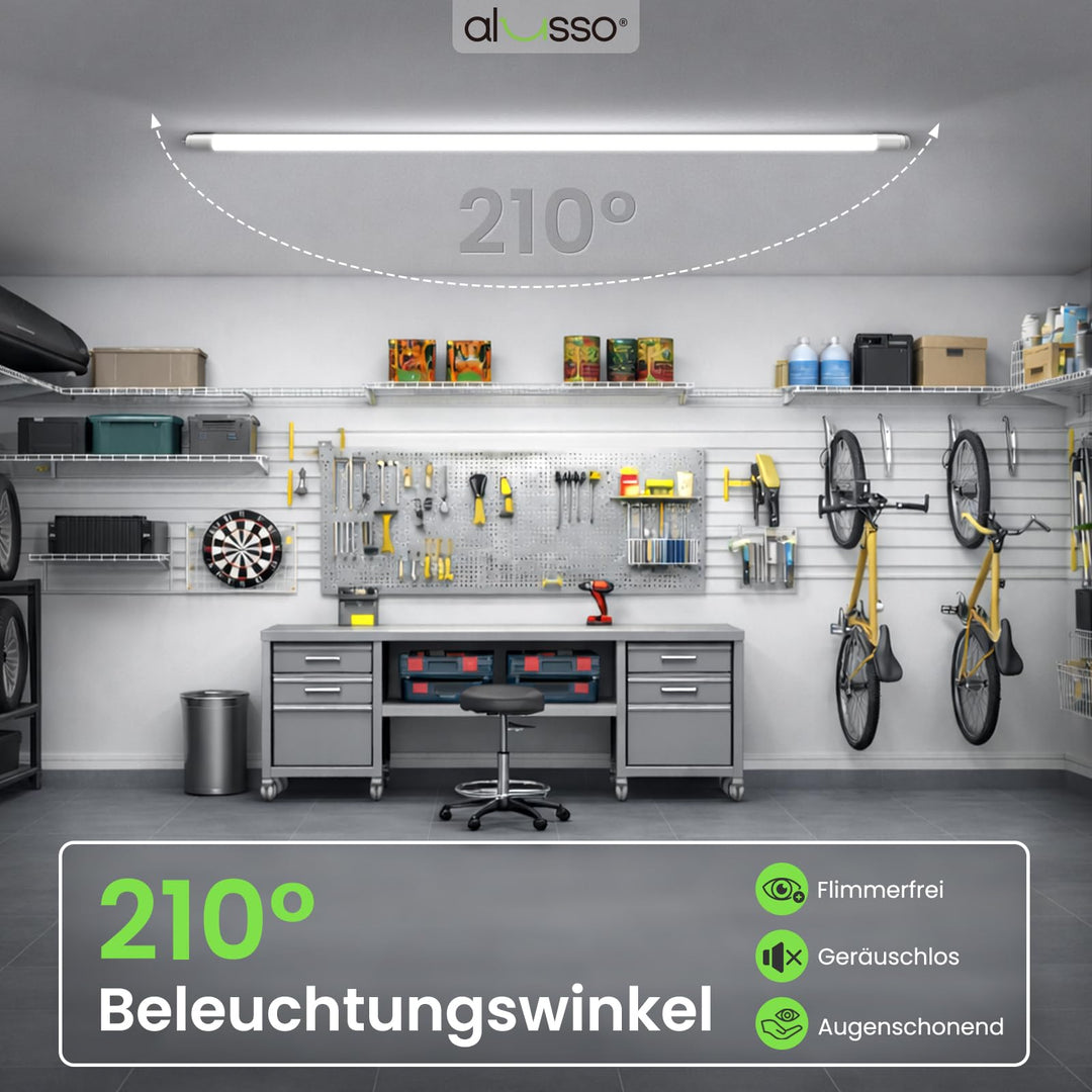 LED Röhre T8 120cm 18W Kaltweiß 6000K 10er-Pack G13 - Bild 5