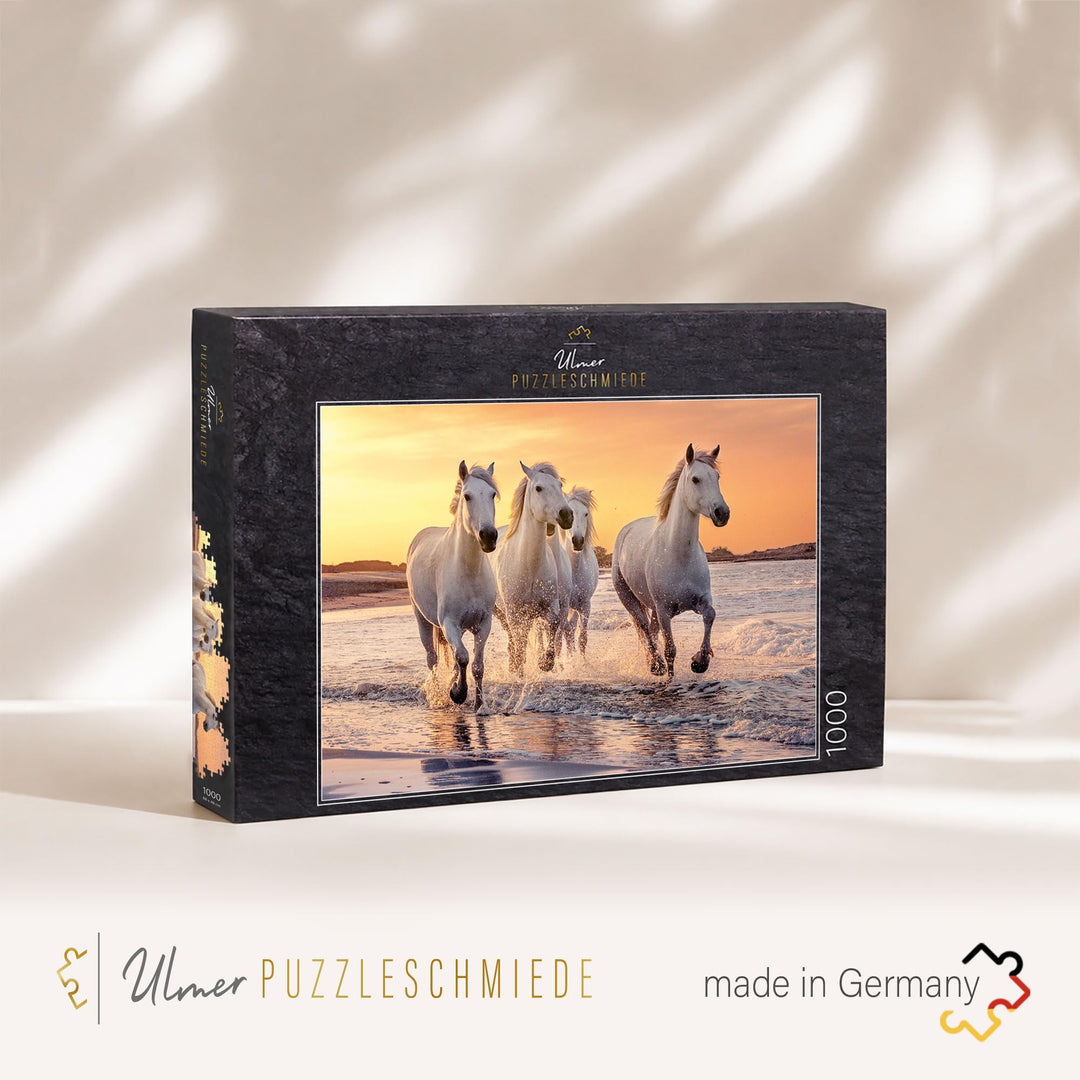 Pferde-Puzzle Camargue 1000 Teile, 68x48 cm, Premium-Pappe - Bild 2