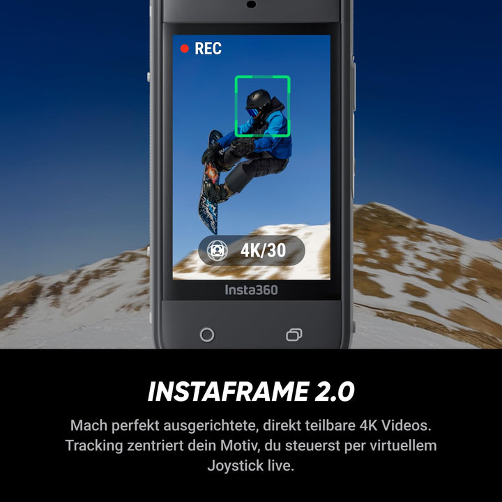 360-Grad-Actionkamera 8K 30fps mit KI-Chip und Selfie-Stick Bundle - Bild 6