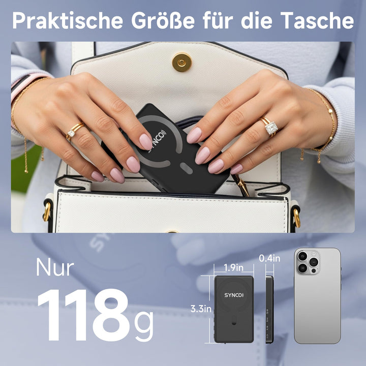 Selfie-Monitor fuer Smartphone kabellos mit Lautsprecher 4K Solo-Creator - Bild 8