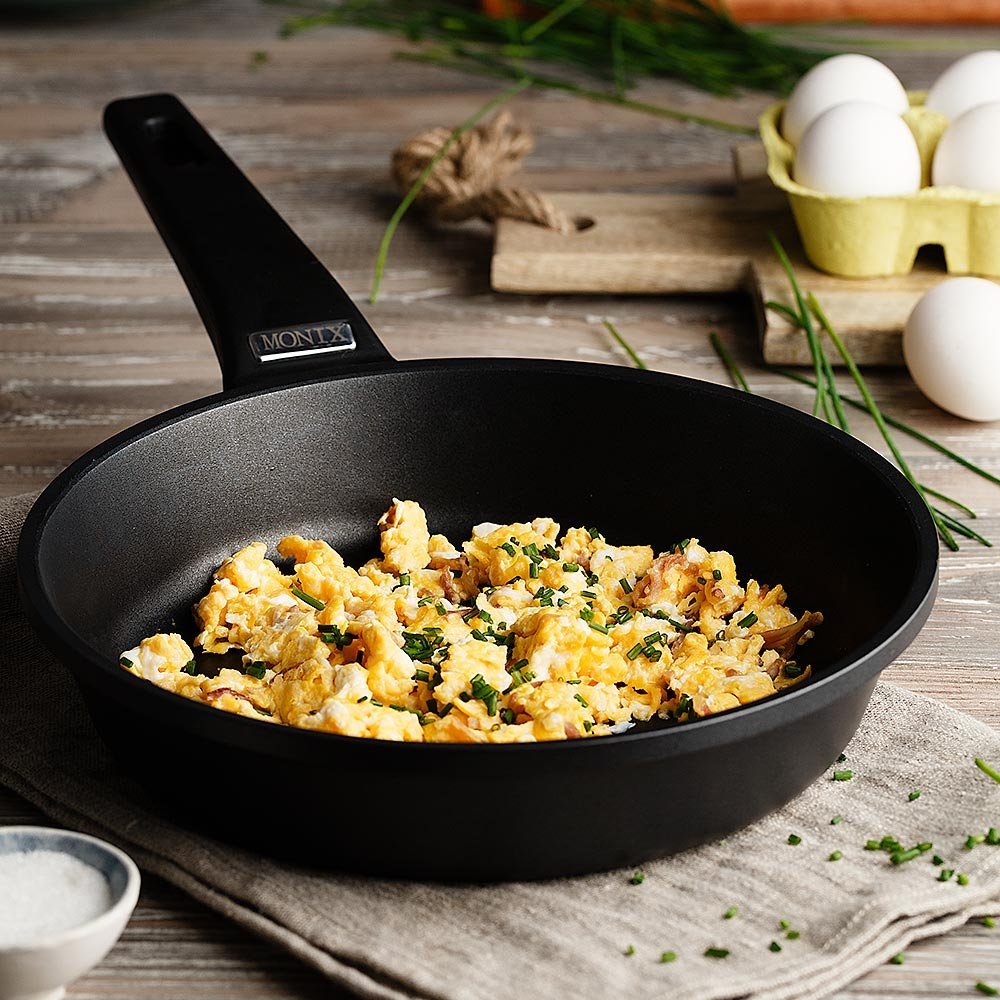 Grillpfanne Gussaluminium 24 cm quadratische Rillen Induktion - Bild 5