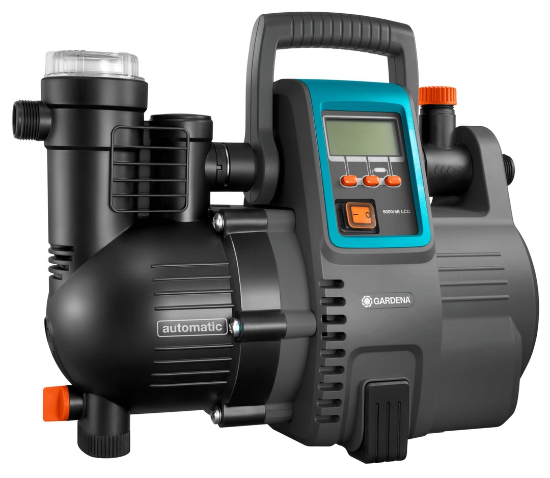 Hauswasserautomat 5000 l/h 1300W LC-Display mit Trockenlaufsicherung