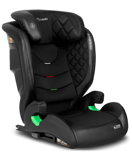 Kindersitz ISOFIX 15–36 kg 4–12 Jahre mit SIP-Schutz schwarz