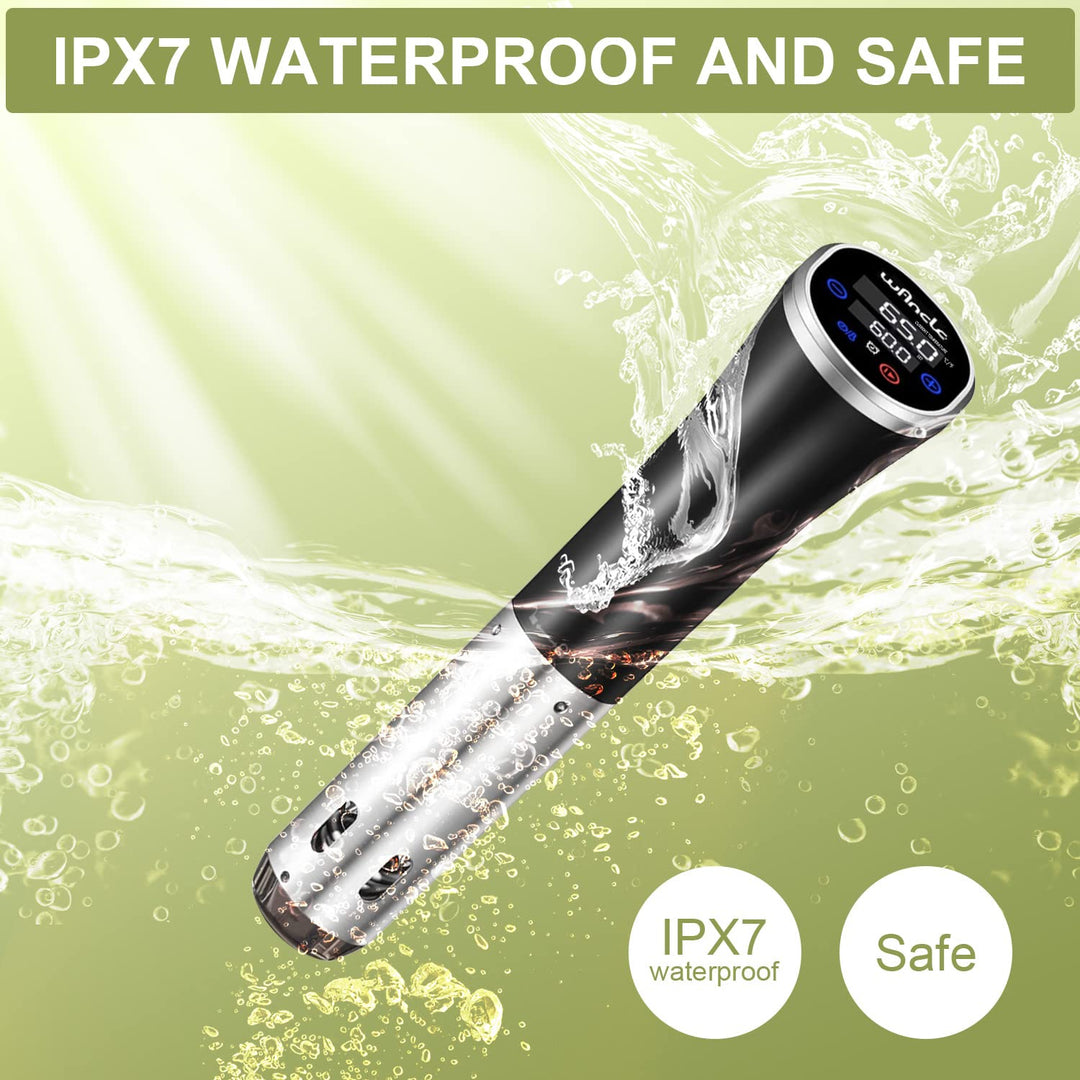 Sous-Vide-Stick 1100W IPX7 mit Timerfunktion fuer praezises Garen - Bild 6