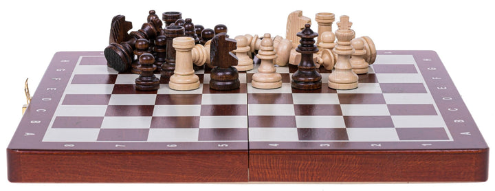 Schachspiel Holz magnetisch mit Schatulle 27x27 cm - Bild 6