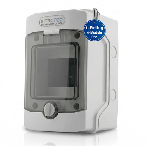 Verteilerkasten Aufputz IP65 3-reihig 36 Module Feuchtraum