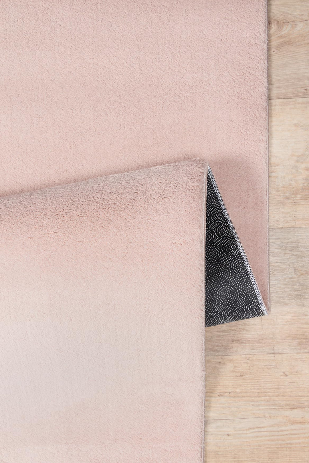 Kurzflor Teppich Felloptik Rosa waschbar 140x200 cm Wohnzimmer - Bild 8
