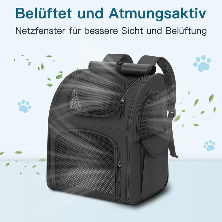 Haustier-Rucksack Oxford bis 10 kg für Hund und Katze - Bild 6