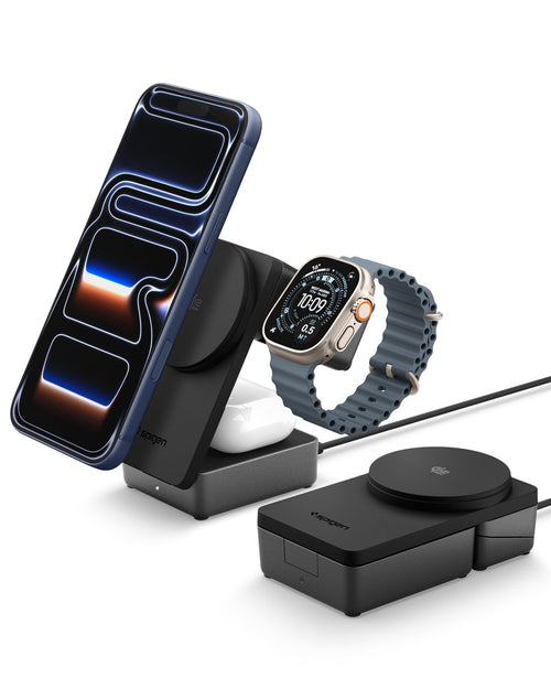 3-in-1 MagSafe Ladestation Qi2.2 25W fuer iPhone, Apple Watch & AirPods