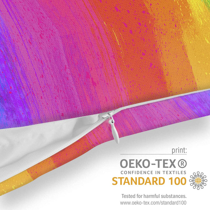 Kissenbezug Regenbogen 50x50 cm Outdoor Oxford wasserabweisend - Bild 5