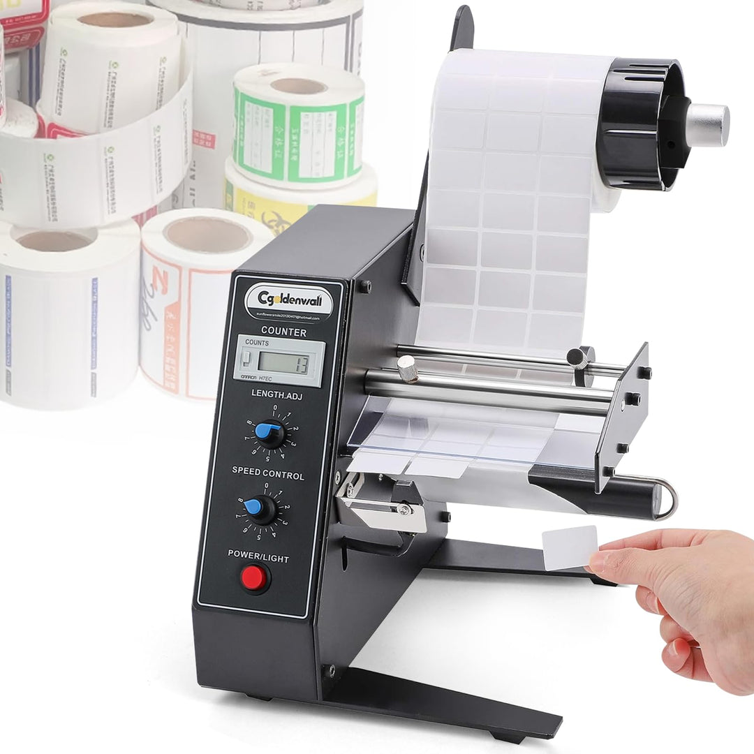 Etikettenspender automatisch für Rollenetiketten 3–150 mm