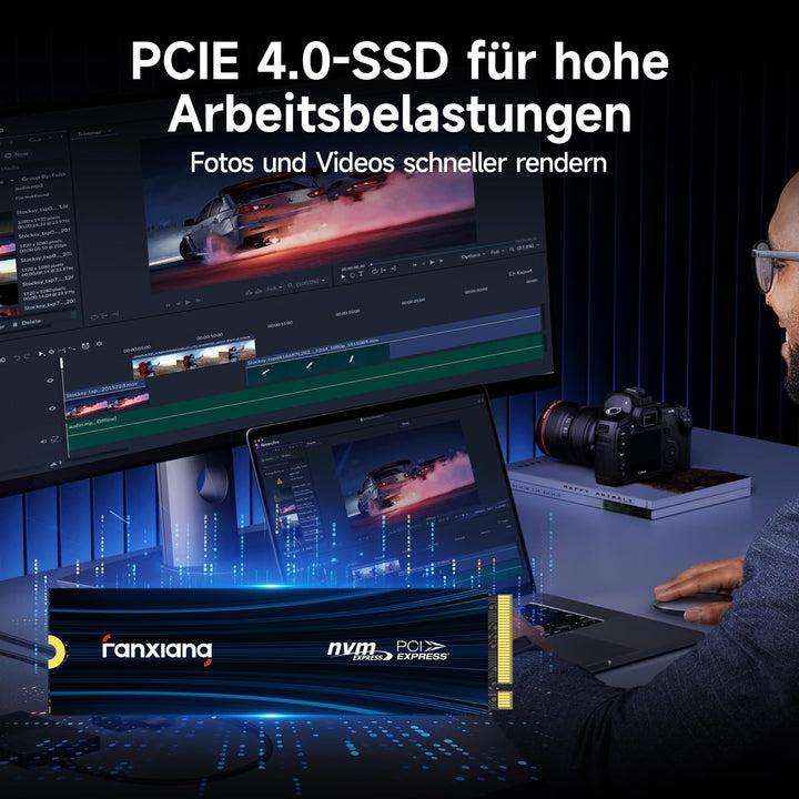 M.2 NVMe SSD PCIe 4.0 2TB bis 7100MB/s PS5-kompatibel - Bild 7