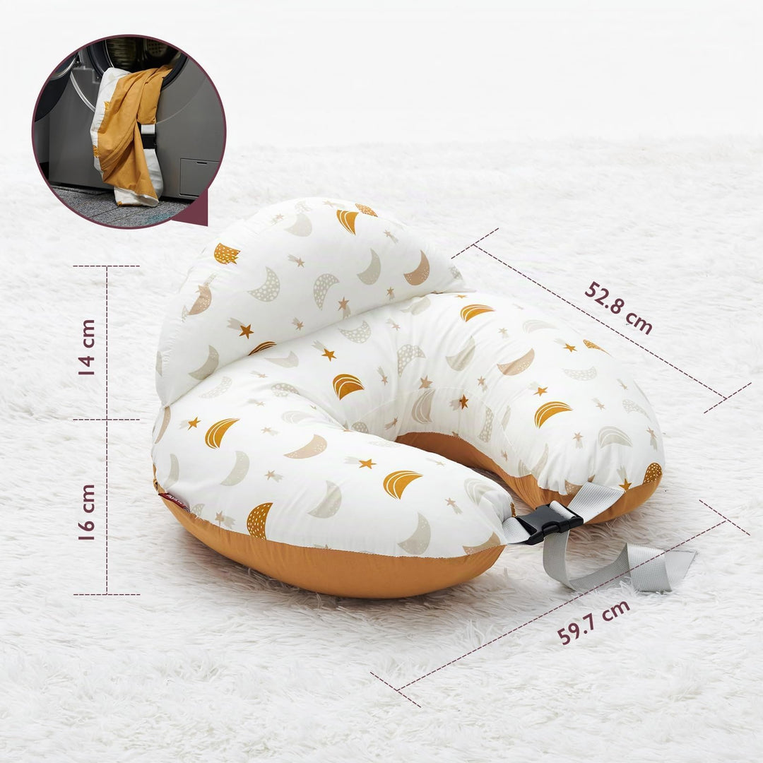 Stillkissen mit Sicherheitsumrandung Memory-Foam 53x65cm Seitenschläfer - Bild 6