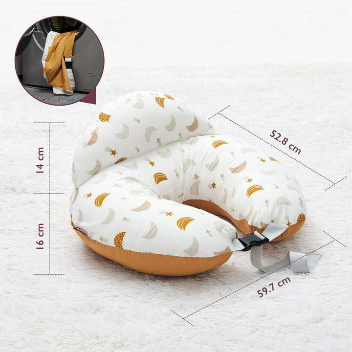 Stillkissen mit Sicherheitsumrandung Memory-Foam 53x65cm Seitenschläfer - Bild 6