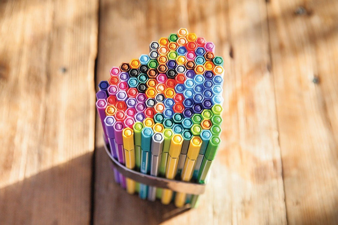 Filzstifte 50er Metalletui 46 Farben für Bullet Journal - Bild 4