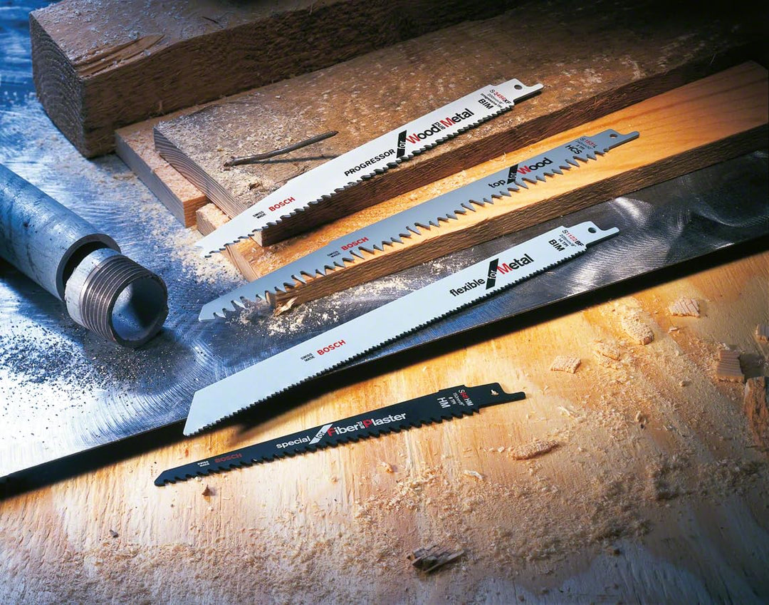 Säbelsägeblätter für Holz HCS 240mm 100 Stück im Set - Bild 2