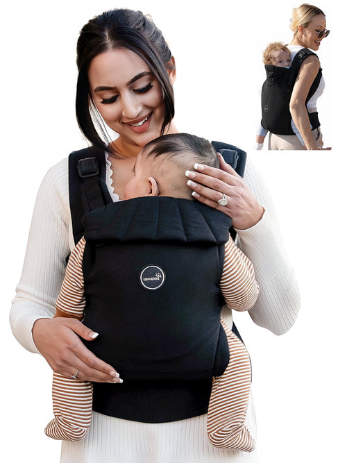Babytrage ergonomisch 3–20 kg mit M-Sitz für Neugeborene