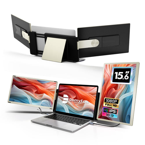 Laptop Bildschirm Extender 15,6 Zoll Triple Monitor FHD 1080p USB-C HDMI