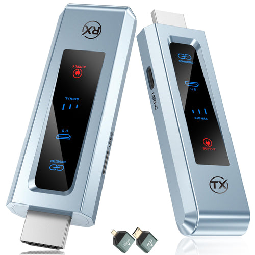 HDMI Wireless Transmitter & Receiver 4K 30m Dualband Plug & Play
