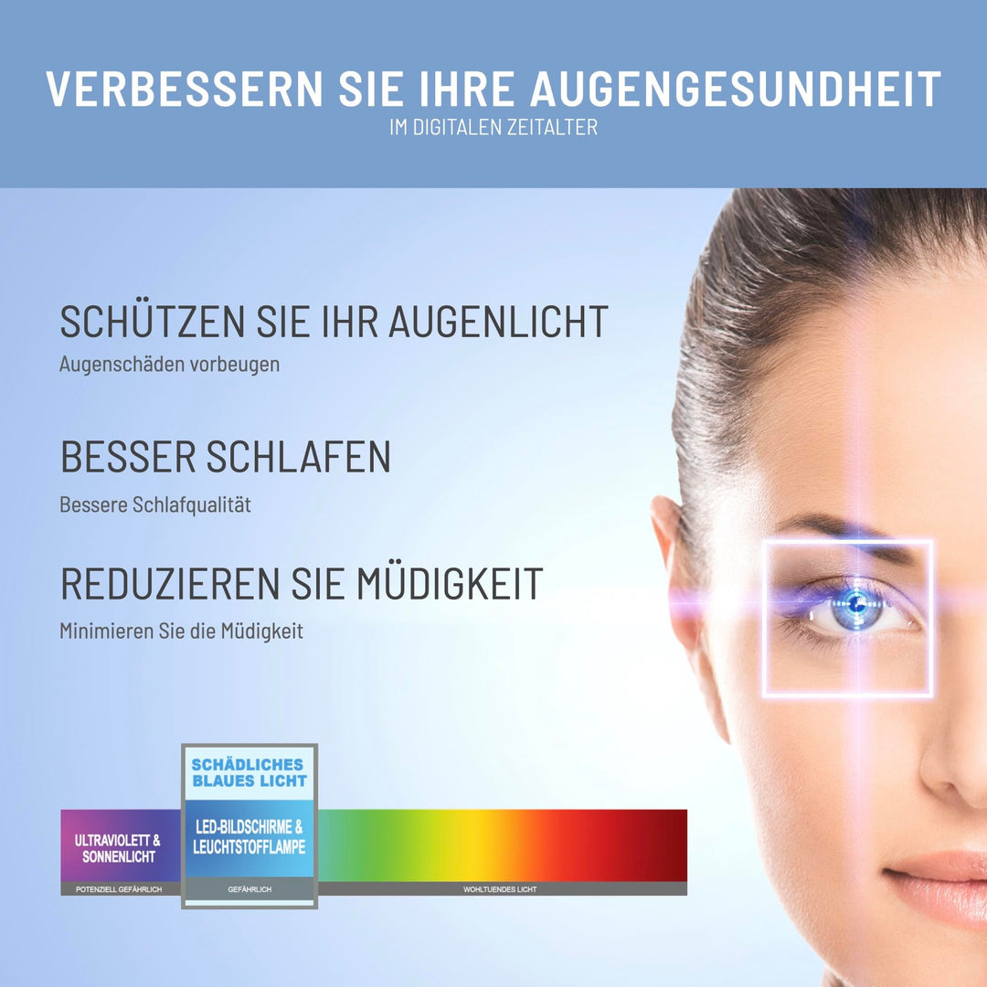 Blaulichtfilter Monitor 20-22 Zoll abnehmbar transparent 505x320mm - Bild 4
