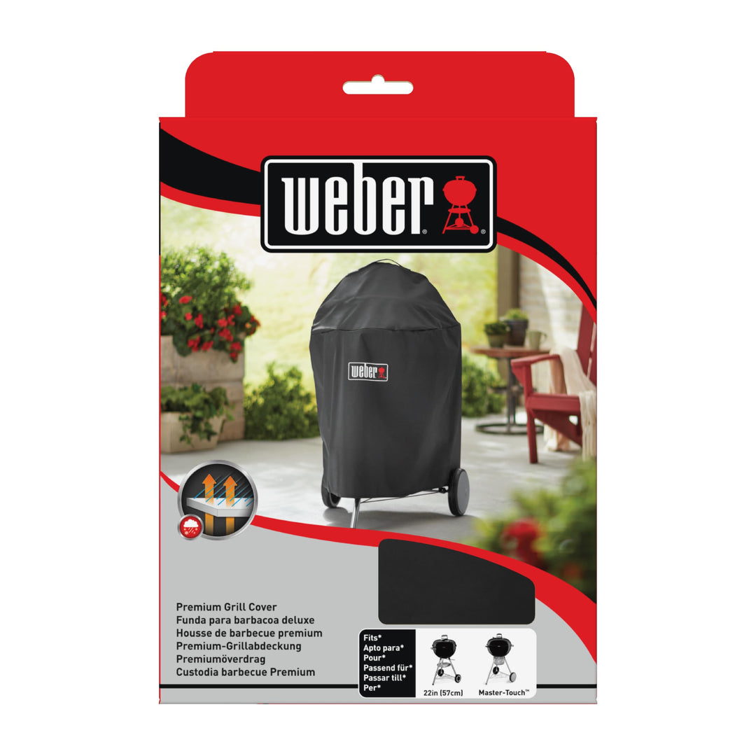Grillabdeckung Holzkohlegrill 57 cm Polyester Allwetterschutz - Bild 3