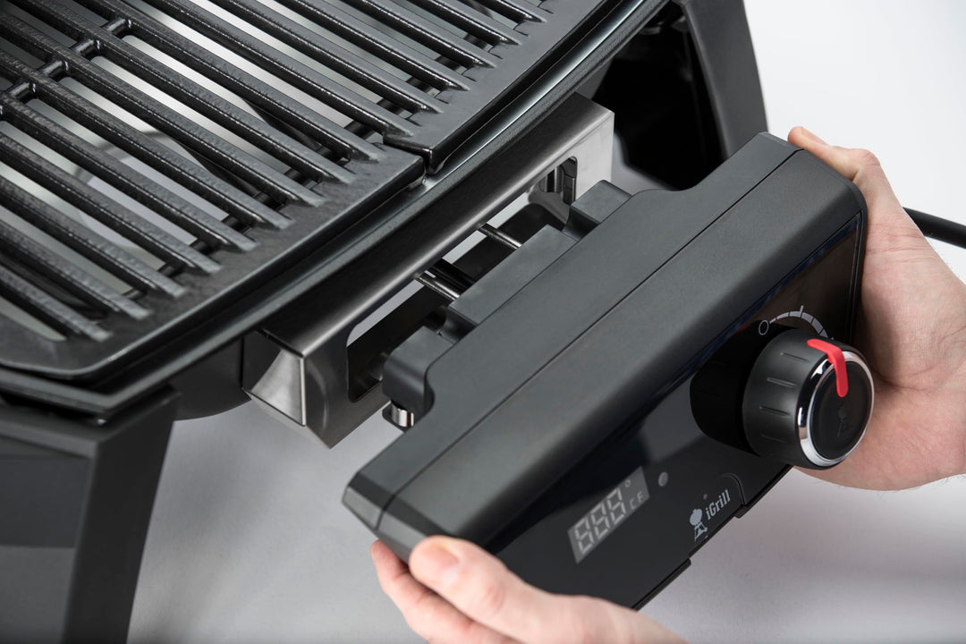 Elektrogrill Aluminiumguss mit Digitalanzeige, 61x68x65 cm - Bild 5