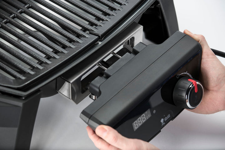 Elektrogrill Aluminiumguss mit Digitalanzeige, 61x68x65 cm - Bild 5