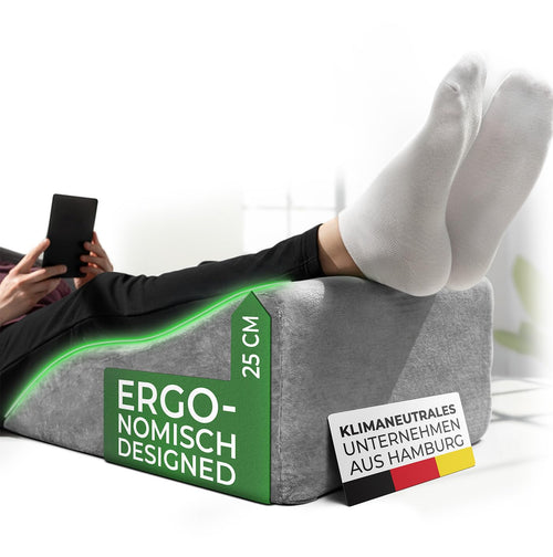 Beinhochlagerungskissen Ergonomisch Polyester Venen- und Lymphentlastung