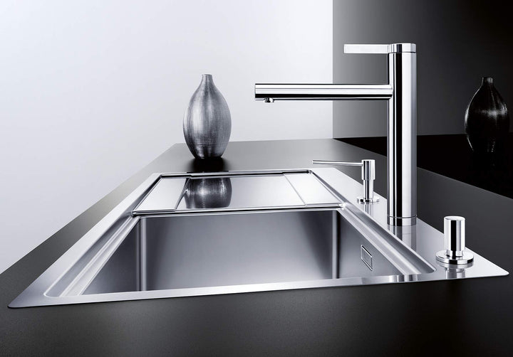 Küchenarmatur Einhebelmischer Chrom 360° schwenkbar Hochdruck - Bild 2