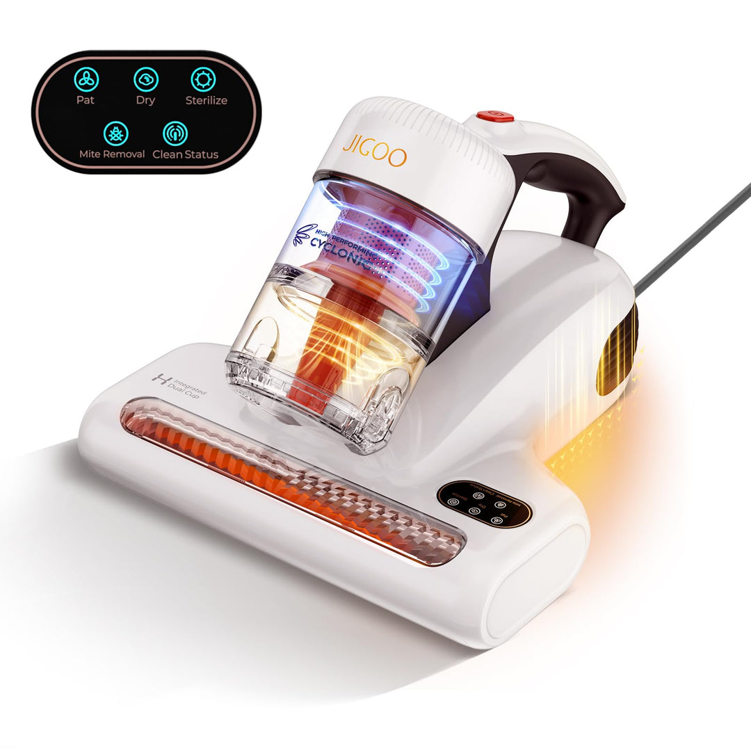 Matratzenstaubsauger 500W mit LED-Anzeige fuer Milben