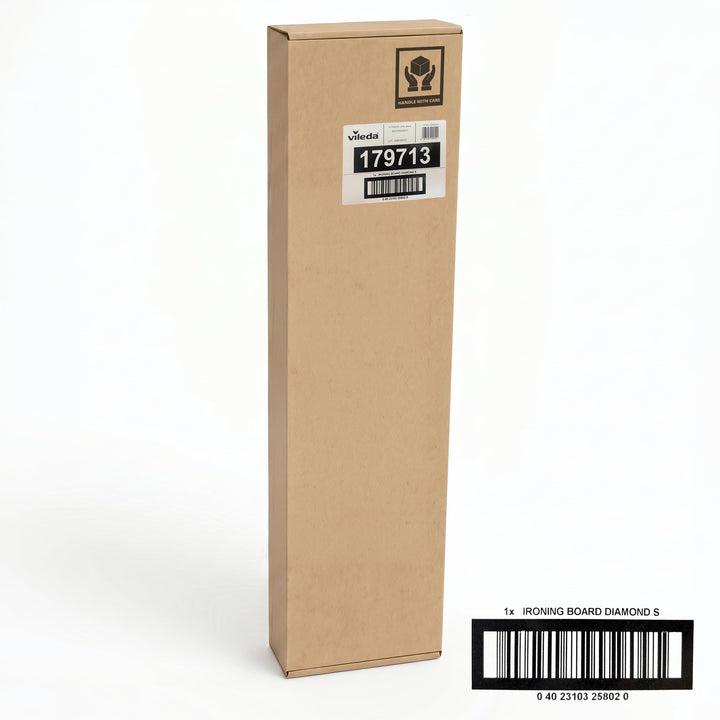 Bügelbrett kompakt 114x33 cm höhenverstellbar Titan-Bezug TÜV - Bild 5