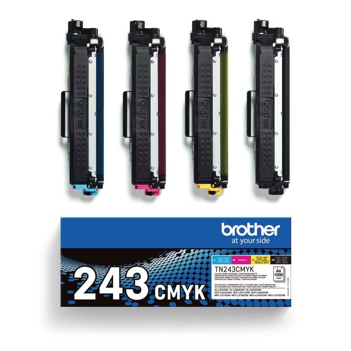 Toner Multipack 4-farbig CMYK für Brother Farblaserdrucker