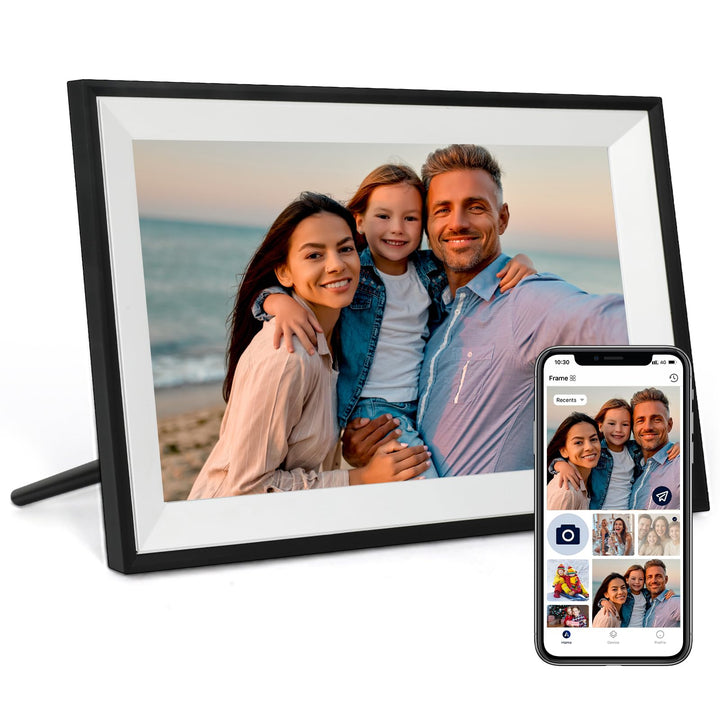 Digitaler Bilderrahmen 10,1 Zoll 32GB WiFi Touchscreen 1280x800