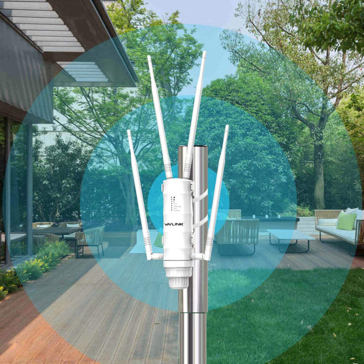 WLAN Access Point Outdoor Dual Band 1200 Mbit/s PoE IP65 Gigabit - Bild 6