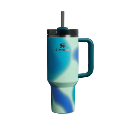 Thermobecher Edelstahl 1.18L mit FlowState-Deckel und Strohhalm