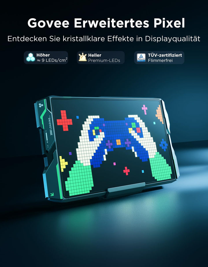 Pixel LED Display Gaming 52x32 mit App, Musik &amp; KI-Steuerung - Bild 2