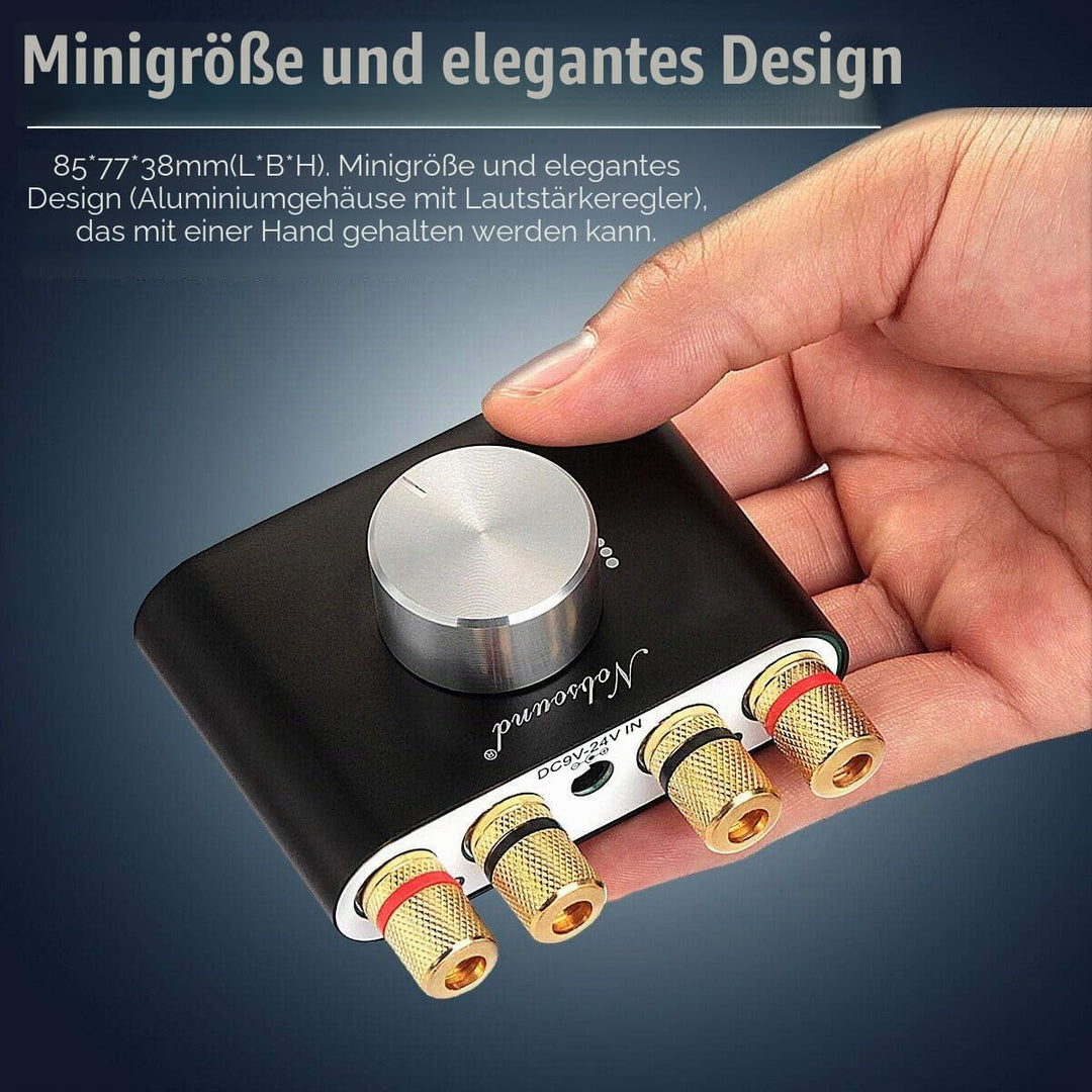HiFi Stereo Verstärker Bluetooth 5.0 50W×2 2.0 Kanal mit Netzteil - Bild 6