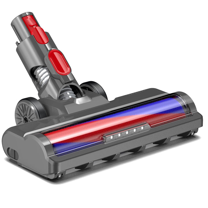 Softwalzen-Bodendüse für Dyson V7 V8 V10 V11 V15 mit Frontlicht