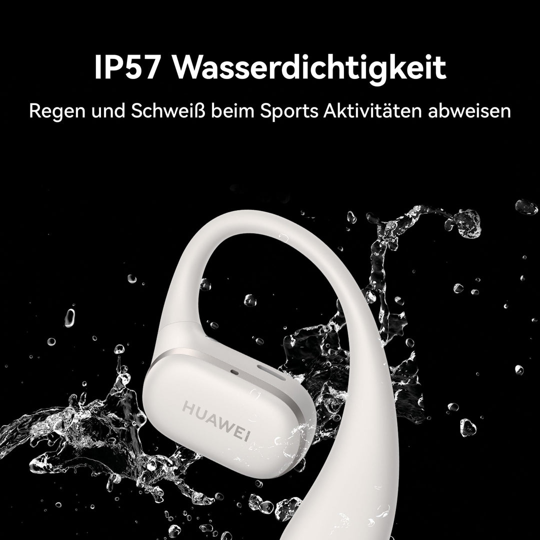 Open-Ear Kopfhörer mit IP57 Schutz, 28h Akku, Sportdesign - Bild 4