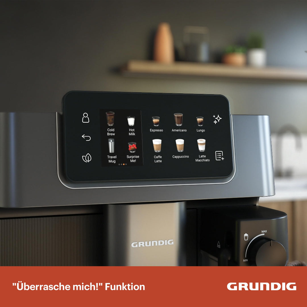 Kaffeevollautomat 18 Spezialitäten mit Cold Brew, App &amp; Mahlwerk 13-stufig