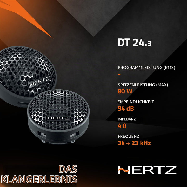 Hochtöner 24 mm PEI-Kalotte 80 W für Car-Audio 2-Wege-System - Bild 5
